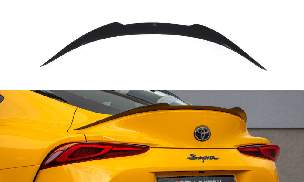 Heck Spoiler Aufsatz Abrisskante für Toyota Supra Mk5   Maxton Design