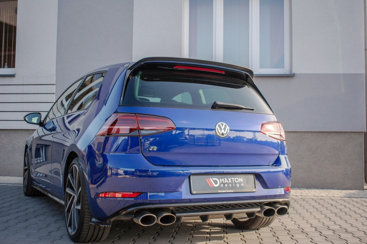 Heck Spoiler Aufsatz Abrisskante V.1 für VW Golf 7 R/ R-Line/ GTI + FL   Maxton Design