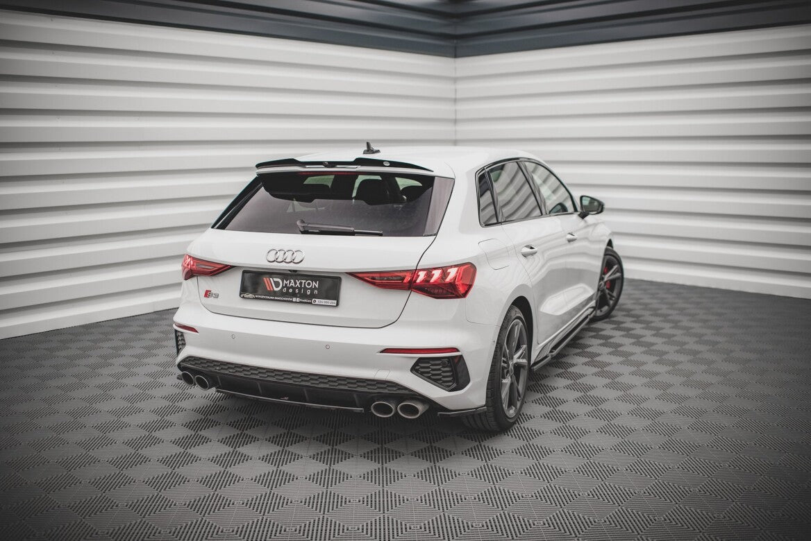 Heck Spoiler Aufsatz Abrisskante V.2 für Audi RS3 / S3 / A3 S-Line 8Y   Maxton Design