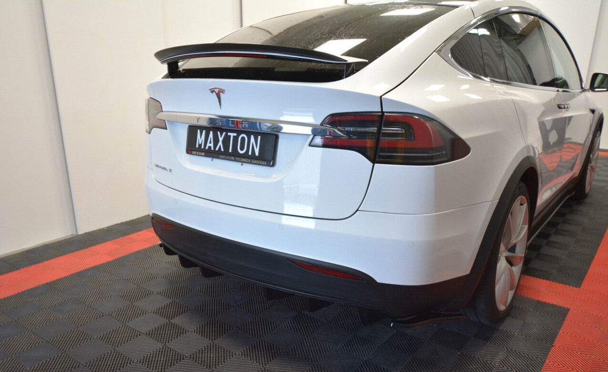 Heck Spoiler Aufsatz Abrisskante V.2 für TESLA MODEL X   Maxton Design
