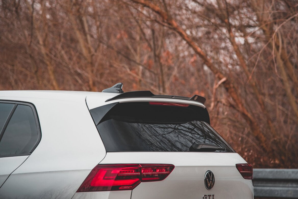 Heck Spoiler Aufsatz Abrisskante V.2 für VW Golf 8 GTI   Maxton Design