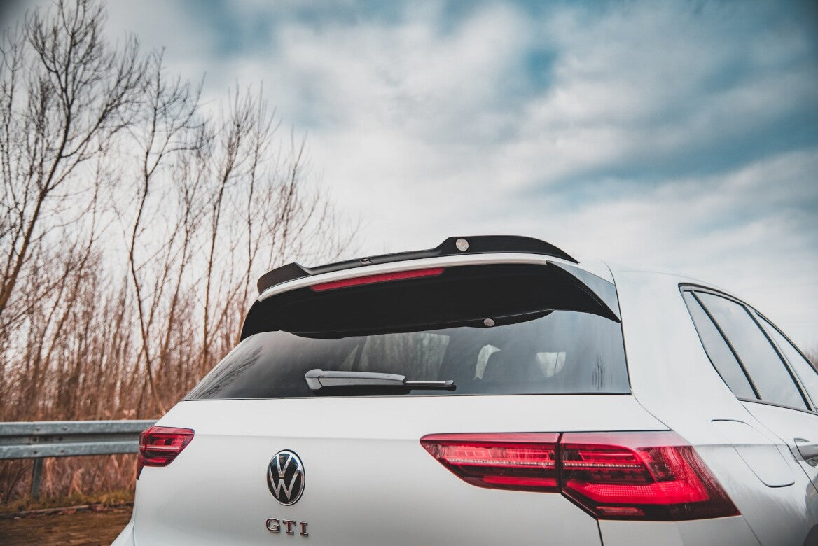Heck Spoiler Aufsatz Abrisskante V.2 für VW Golf 8 GTI   Maxton Design
