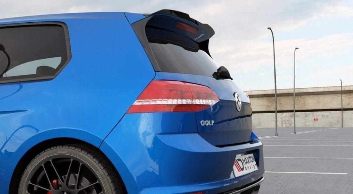 Heck Spoiler Aufsatz Abrisskante V.3 für VW Golf 7 / 7 Facelift R / R-Line / GTI   Maxton Design