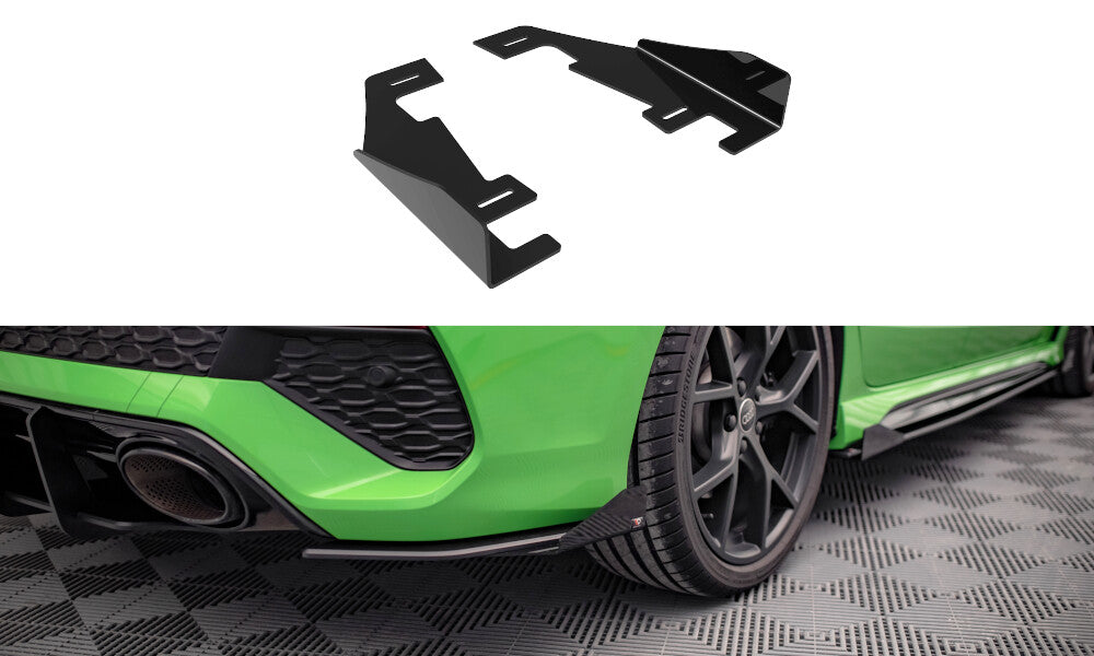 Heck Stoßstangen Flaps / Wings für Audi RS3 Limousine 8Y   Maxton Design