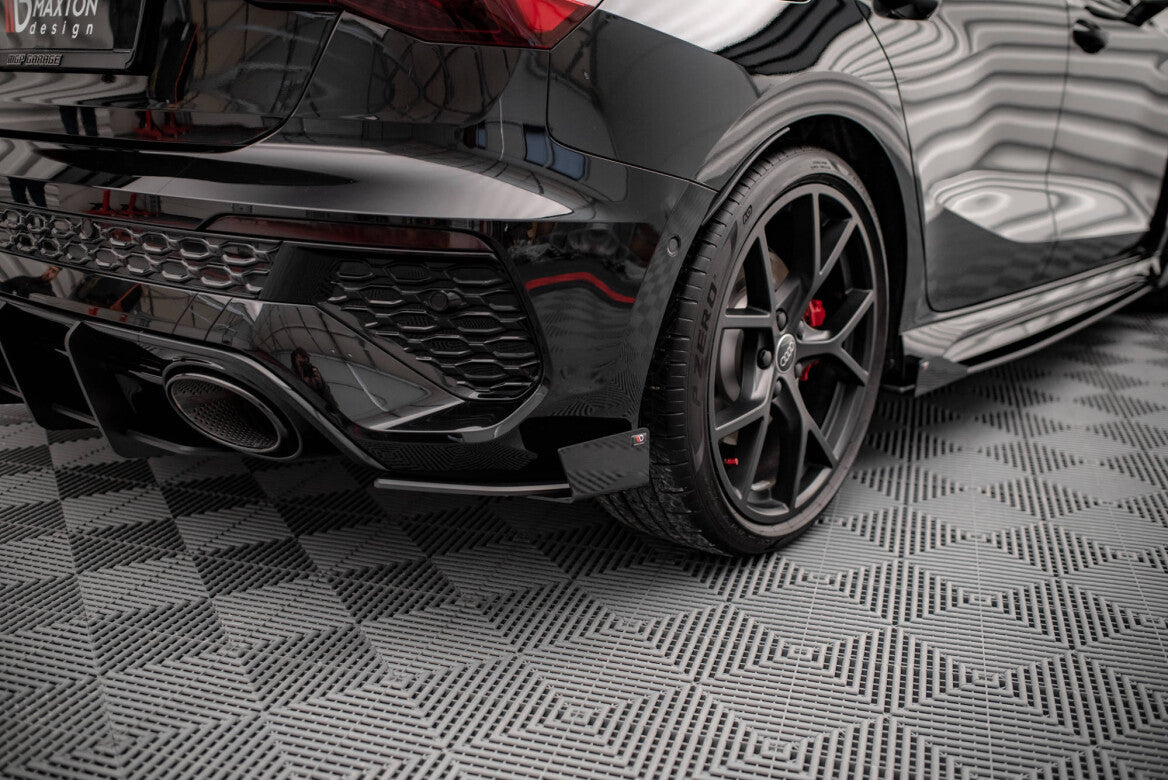 Heck Stoßstangen Flaps / Wings für Audi RS3 Sportback 8Y   Maxton Design