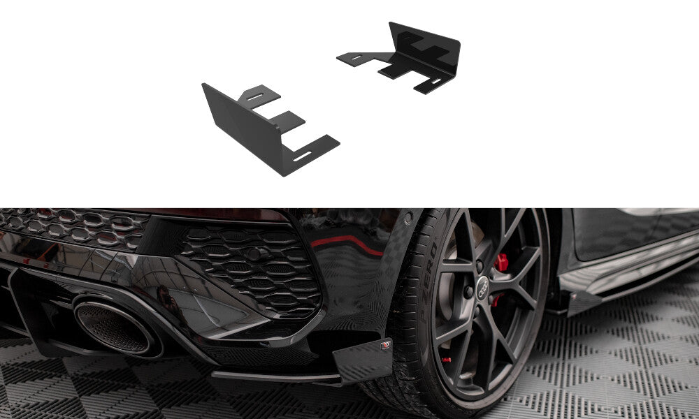 Heck Stoßstangen Flaps / Wings für Audi RS3 Sportback 8Y   Maxton Design