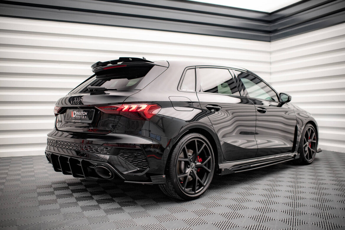 Heck Stoßstangen Flaps / Wings für Audi RS3 Sportback 8Y   Maxton Design