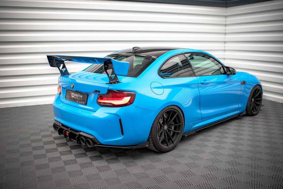 Heck Stoßstangen Flaps / Wings für BMW M2 F87   Maxton Design