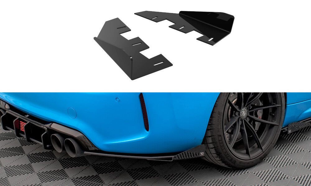 Heck Stoßstangen Flaps / Wings für BMW M2 F87   Maxton Design