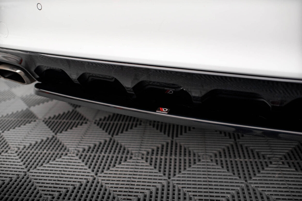Mittlerer Cup Diffusor Heck Ansatz für Kia Ceed GT   Maxton Design