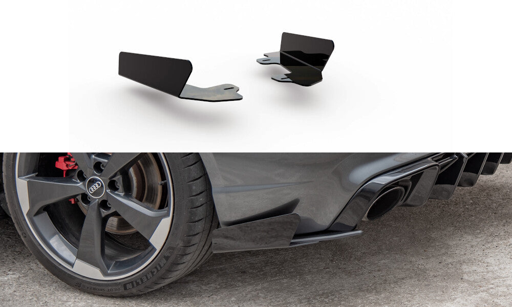Hintere Seiten Flaps für Audi RS3 8V Sportback   Maxton Design