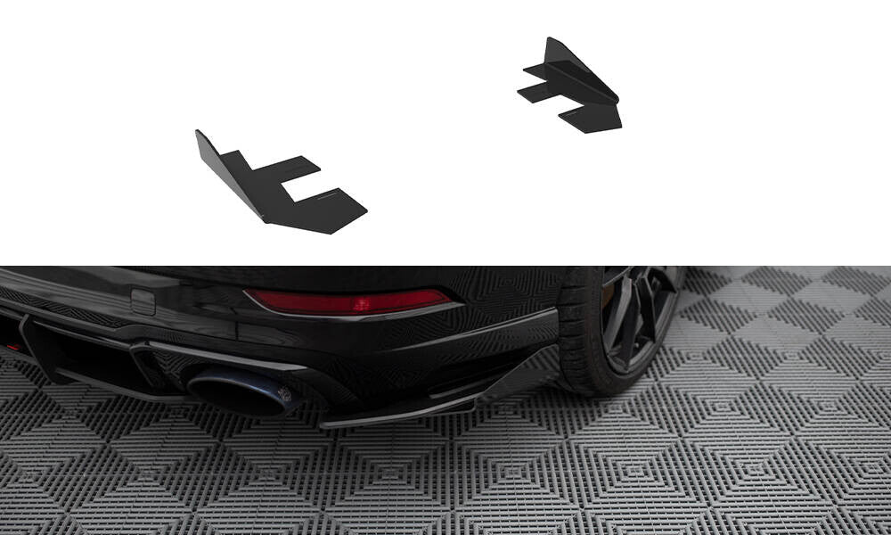 Hintere Seiten Flaps für Audi RS3 Limousine 8V Facelift   Maxton Design