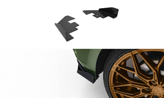 Hintere Seiten Flaps für Audi S3 Sportback 8Y Facelift   Maxton Design