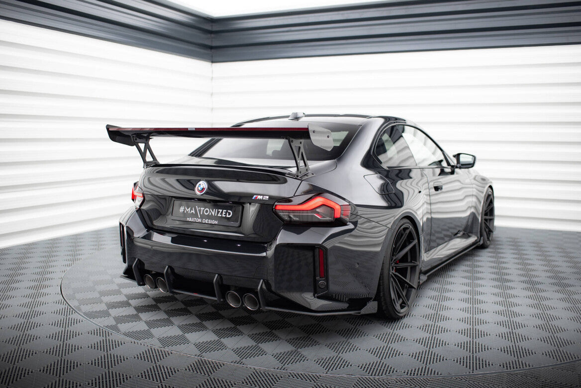 Hintere Seiten Flaps für BMW M2 G87   Maxton Design