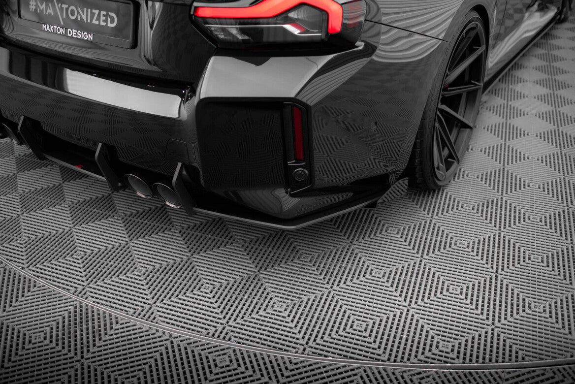 Hintere Seiten Flaps für BMW M2 G87   Maxton Design