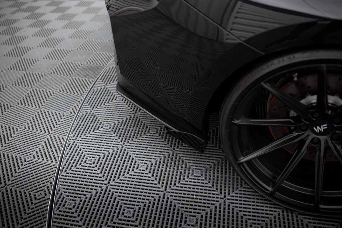 Hintere Seiten Flaps für BMW M2 G87   Maxton Design