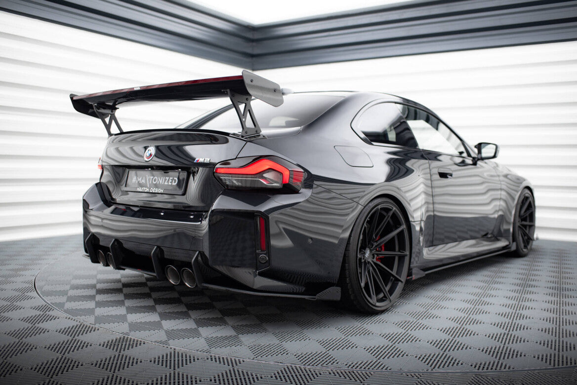 Hintere Seiten Flaps für BMW M2 G87   Maxton Design