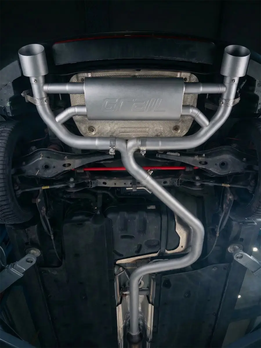 Grail Abgasanlage 3 Zoll passend für Hyundai i30 N – Klappenanlage   Grail