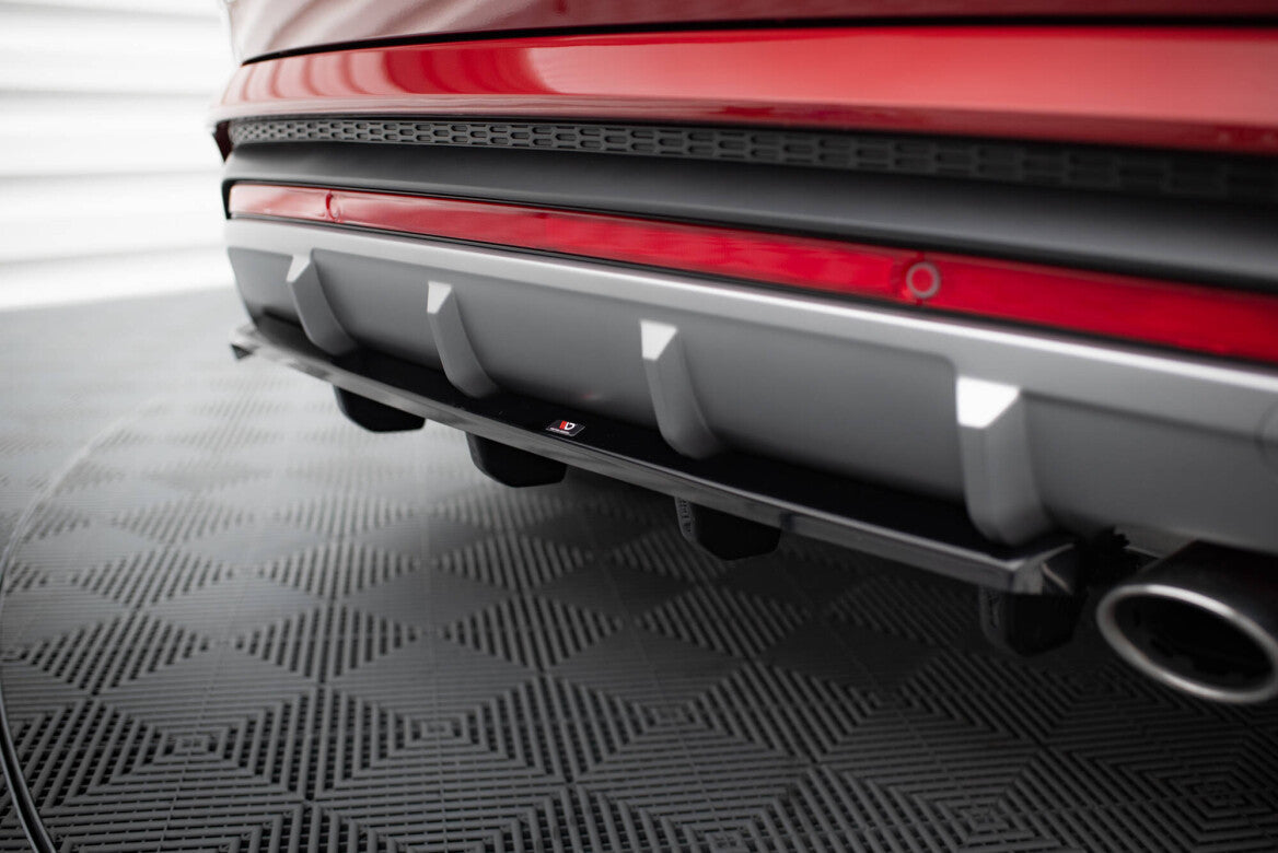 Mittlerer Cup Diffusor Heck Ansatz DTM Look für Hyundai Tucson N-Line   Maxton Design