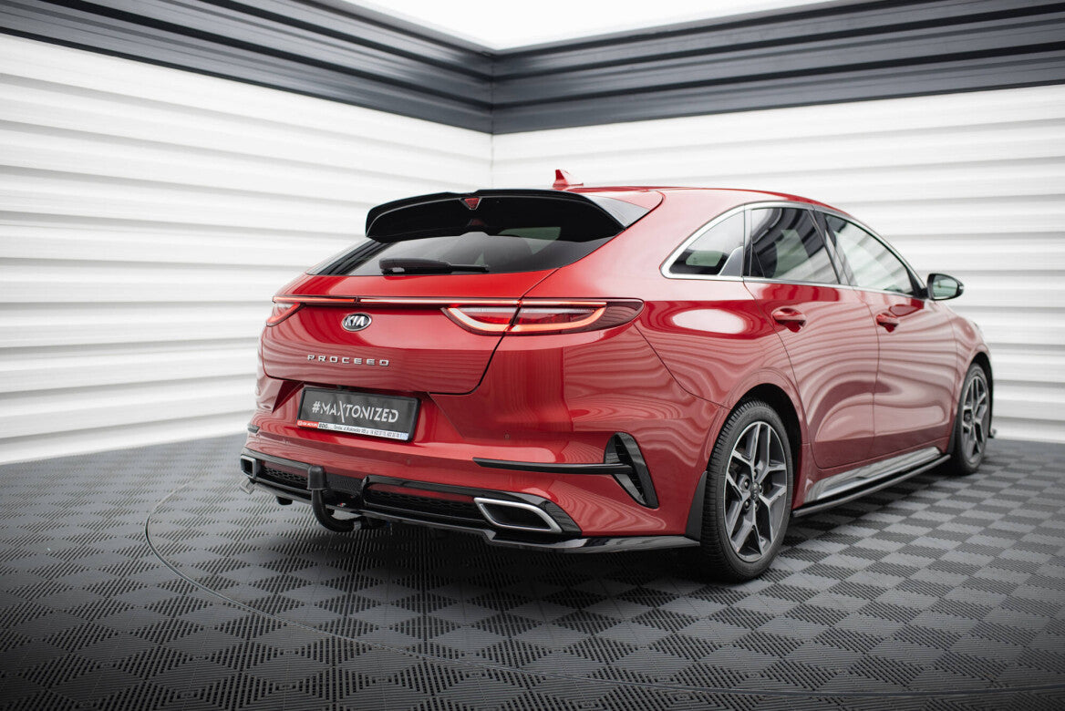 Mittlerer Cup Diffusor Heck Ansatz DTM Look für Kia ProCeed GT-Line Mk1   Maxton Design