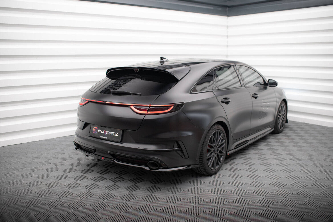 Mittlerer Cup Diffusor Heck Ansatz DTM Look für Kia Proceed GT Facelift   Maxton Design