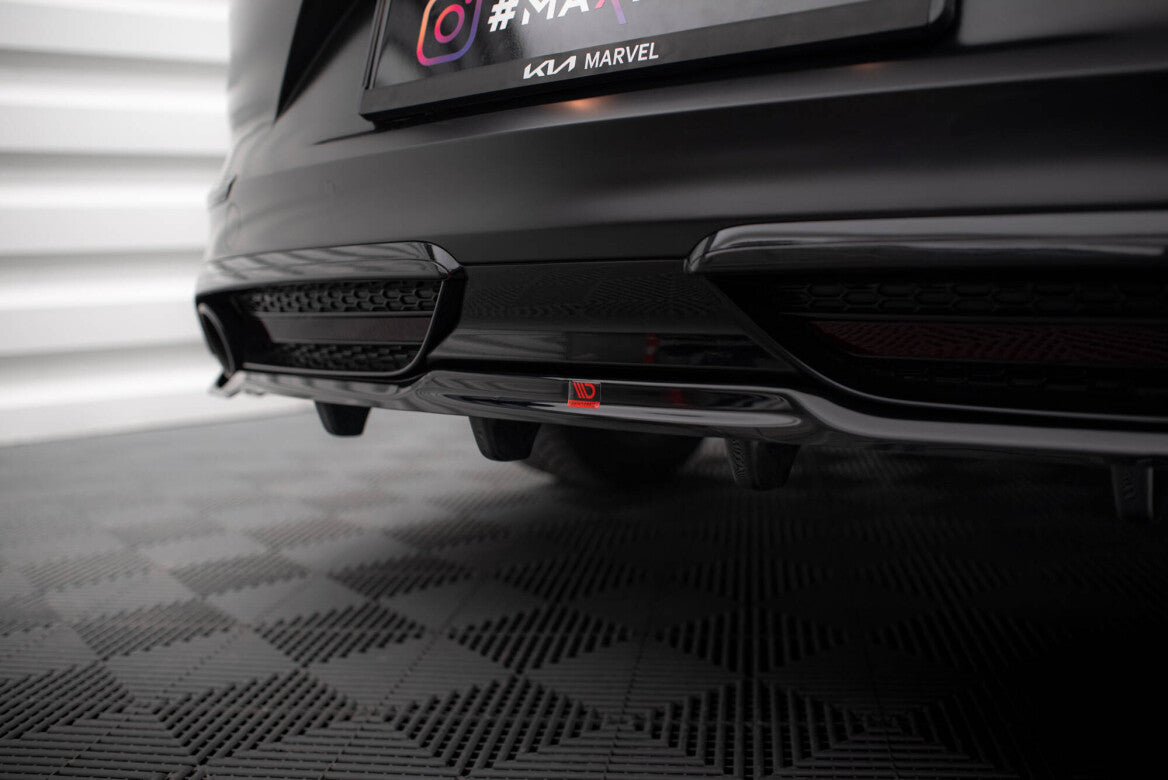 Mittlerer Cup Diffusor Heck Ansatz DTM Look für Kia Proceed GT Facelift   Maxton Design