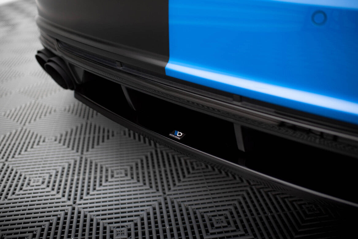 Mittlerer Cup Diffusor Heck Ansatz für Audi TT S 8S FL   Maxton Design