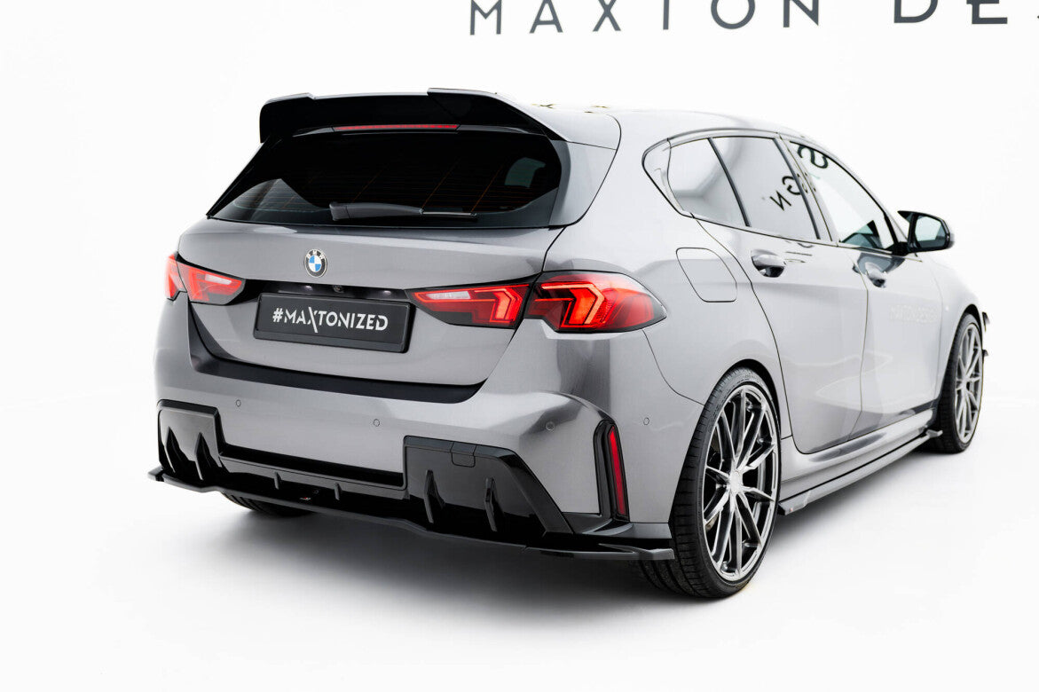 Mittlerer Cup Diffusor Heck Ansatz für BMW 1er M-Paket F70   Maxton Design