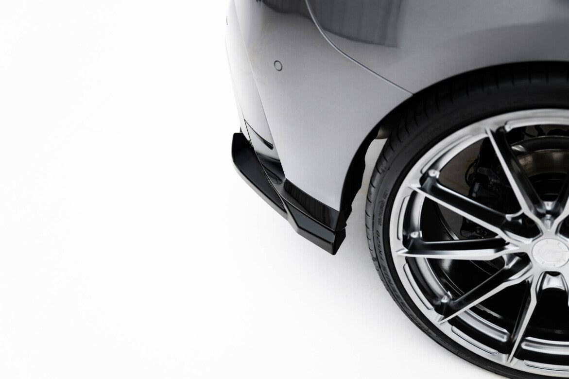 Mittlerer Cup Diffusor Heck Ansatz für BMW 1er M-Paket F70   Maxton Design