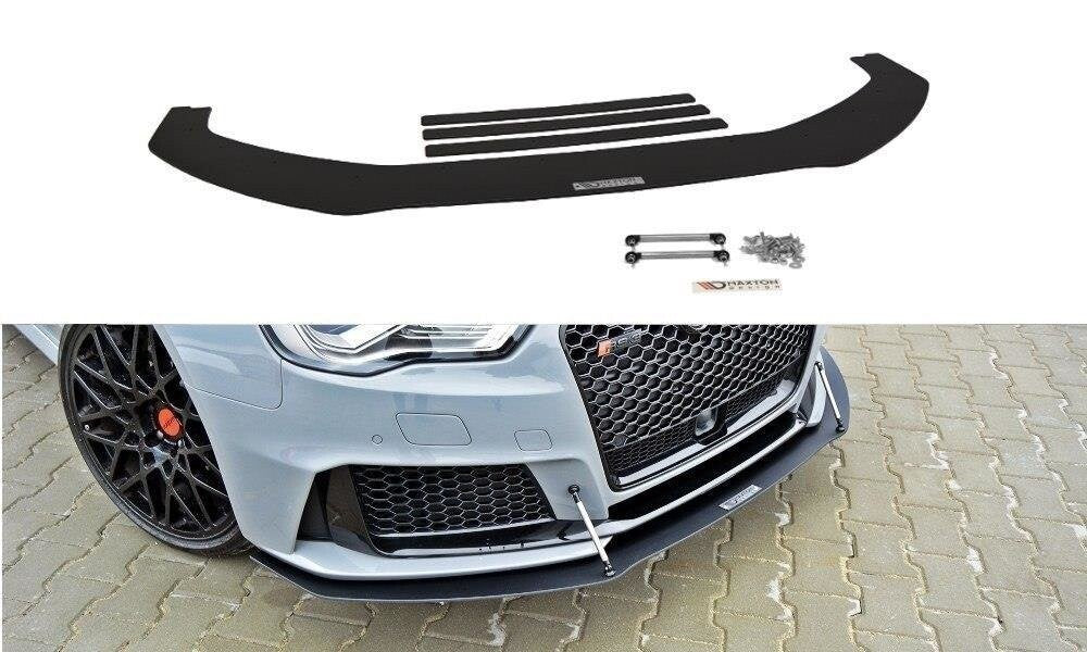 Racing Cup Spoilerlippe Front Ansatz für Audi RS3 8V SPORTBACK   Maxton Design