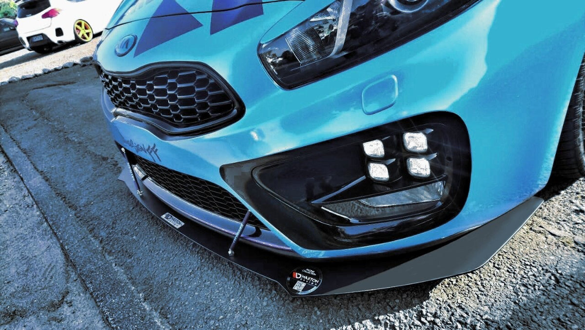 Racing Cup Spoilerlippe Front Ansatz für Kia CEE"D / PRO CEE"D GT MK2   Maxton Design