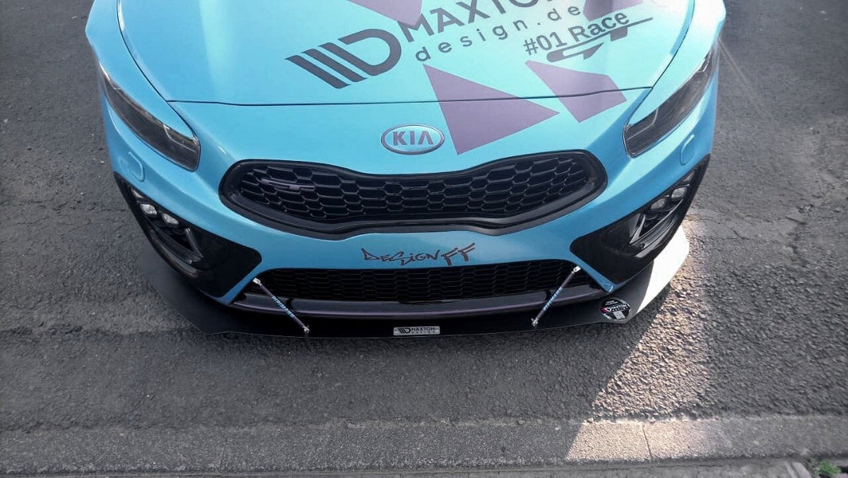 Racing Cup Spoilerlippe Front Ansatz für Kia CEE"D / PRO CEE"D GT MK2   Maxton Design