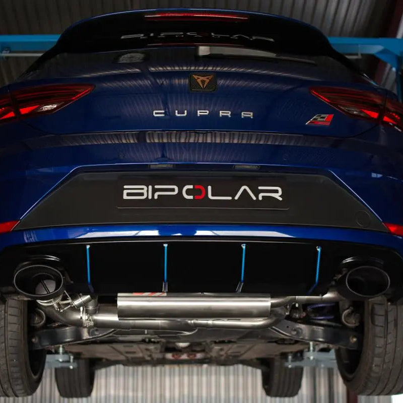 GRAIL Klappenabgasanlage 3.5 Zoll passend für SEAT Leon 5F / SC Cupra   Grail