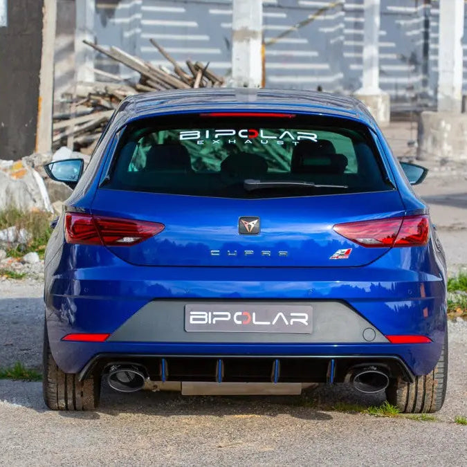 GRAIL Klappenabgasanlage 3.5 Zoll passend für SEAT Leon 5F / SC Cupra   Grail