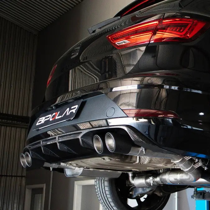 Grail Abgasanlage passend für SEAT Leon ST Cupra R 4Drive DSG (5F / 5F8) – Klappenanlage   Grail