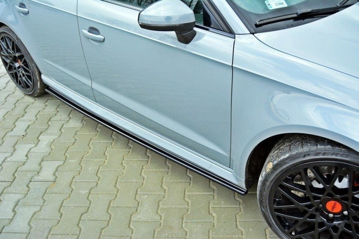 Seitenschweller Ansatz Cup Leisten für Audi RS3 8V Sportback   Maxton Design
