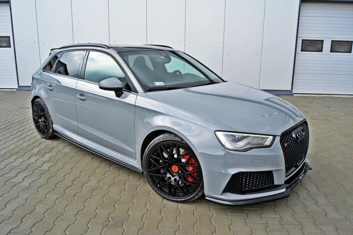 Seitenschweller Ansatz Cup Leisten für Audi RS3 8V Sportback   Maxton Design