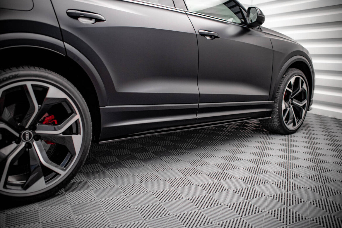 Seitenschweller Ansatz Cup Leisten für Audi RSQ8   Maxton Design
