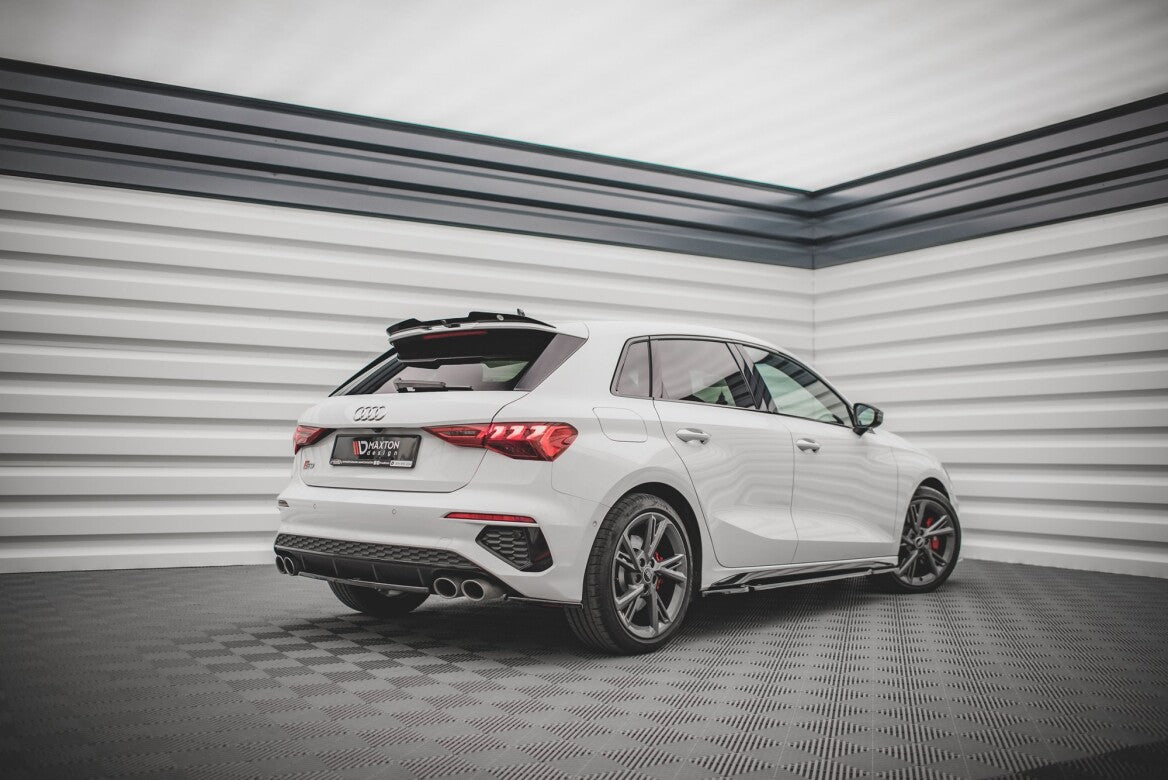 Seitenschweller Ansatz Cup Leisten für Audi S3 / A3 S-Line 8Y   Maxton Design