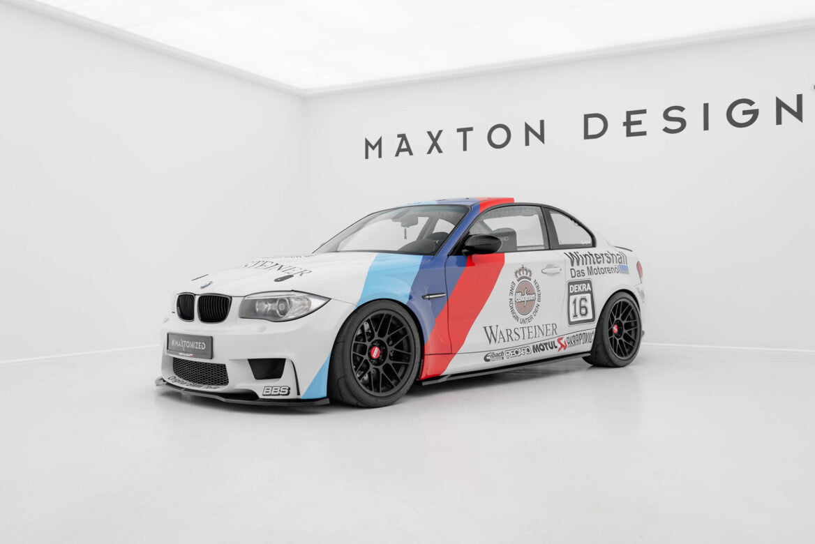 Seitenschweller Ansatz Cup Leisten für BMW 1er M Coupe E82   Maxton Design