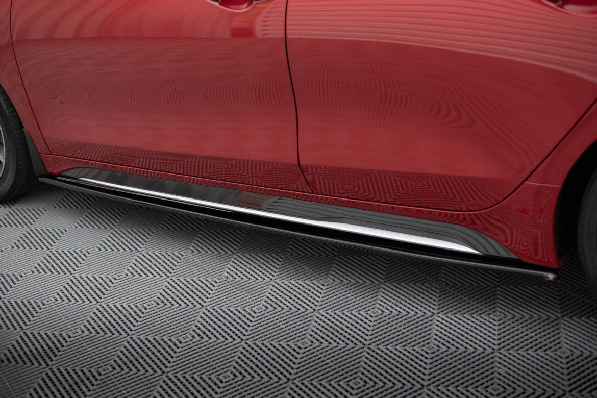 Seitenschweller Ansatz Cup Leisten für Kia ProCeed GT   Maxton Design