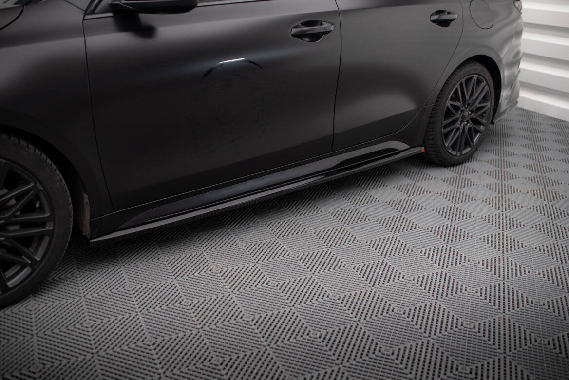 Seitenschweller Ansatz Cup Leisten für Kia Proceed GT Facelift   Maxton Design