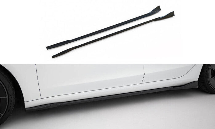 Seitenschweller Ansatz Cup Leisten V.1 für Tesla Model 3 Performance Mk1 FL   Maxton Design