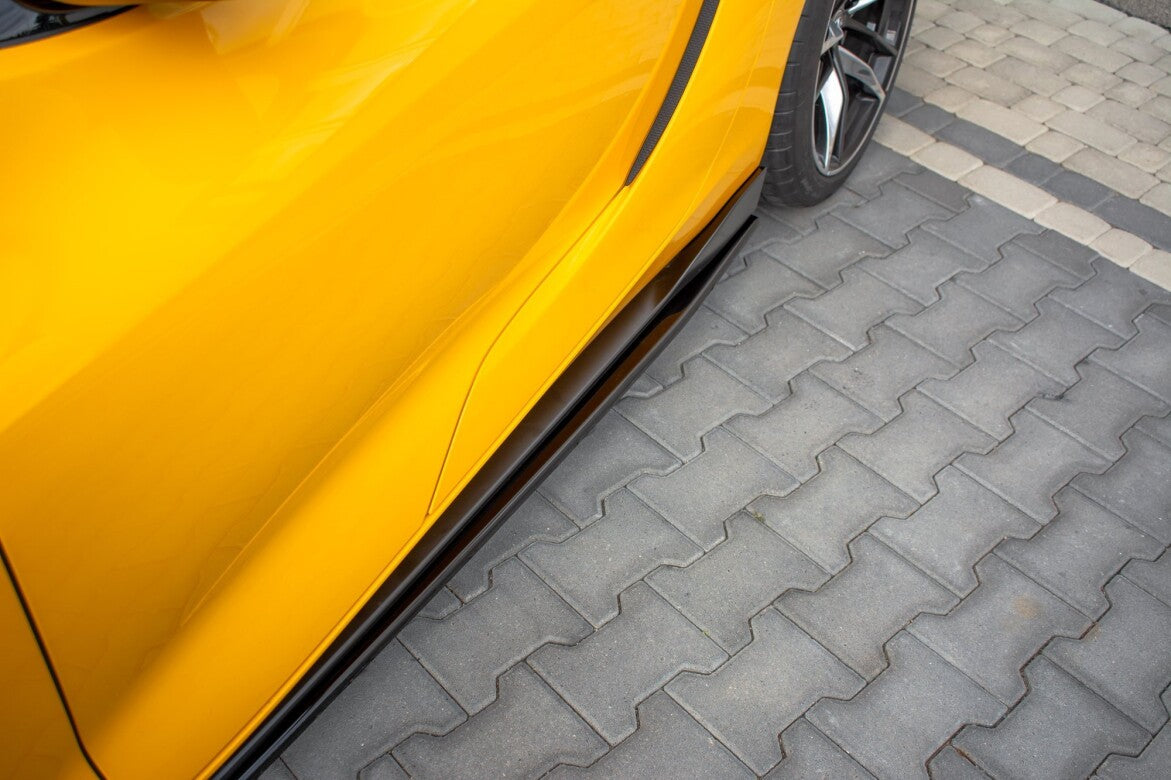 Seitenschweller Ansatz Cup Leisten V.1 für Toyota Supra Mk5   Maxton Design