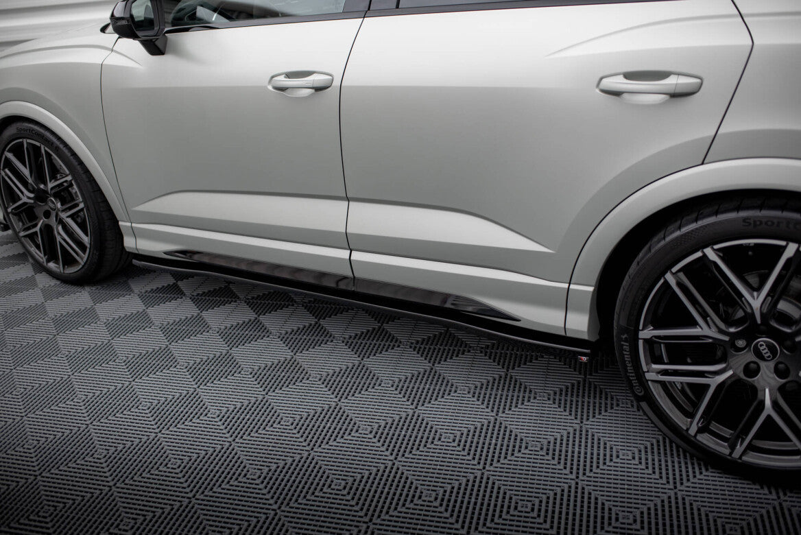 Seitenschweller Ansatz Cup Leisten V.2 für Audi Q3 S-Line / RSQ3   Maxton Design