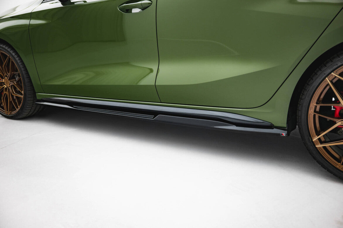Seitenschweller Ansatz Cup Leisten V.2 für Audi S3 / A3 S-line 8Y Facelift   Maxton Design