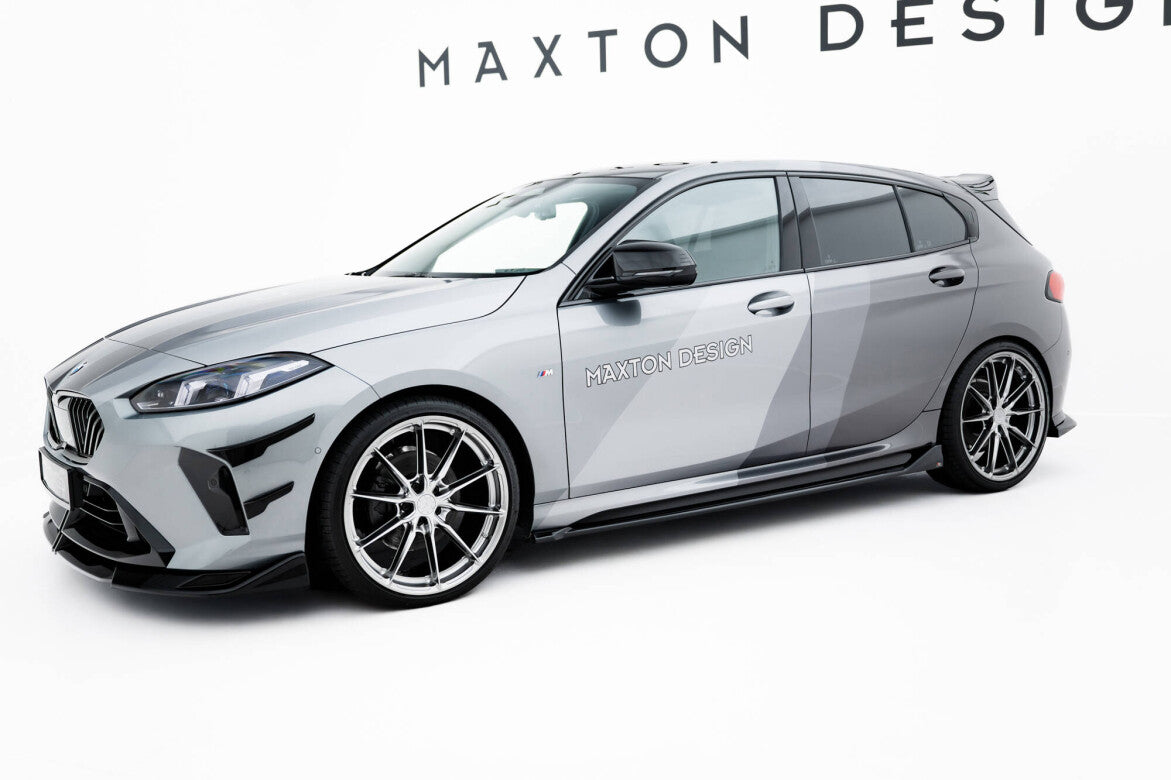 Seitenschweller Ansatz Cup Leisten V.2 für BMW M135i / 1 M-Paket F70   Maxton Design