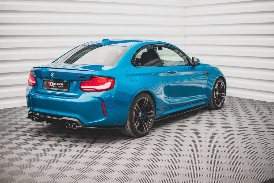 Seitenschweller Ansatz Cup Leisten V.2 für BMW M2 F87   Maxton Design