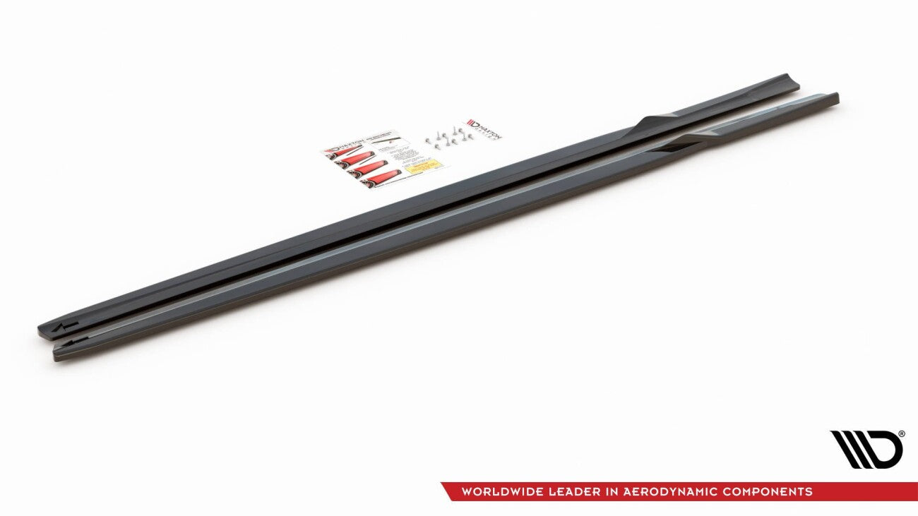 Seitenschweller Ansatz Cup Leisten V.2 für BMW M2 F87   Maxton Design
