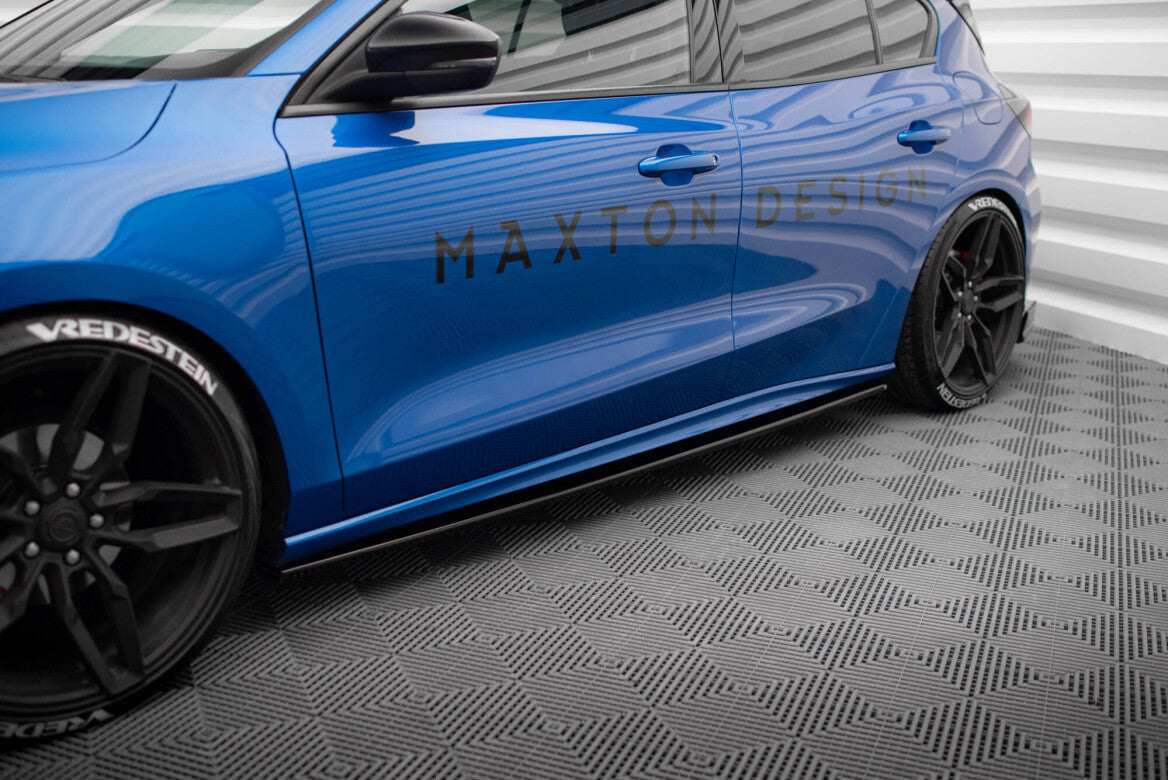Seitenschweller Ansatz Cup Leisten V.2 für Ford Focus ST / ST-Line Mk4   Maxton Design